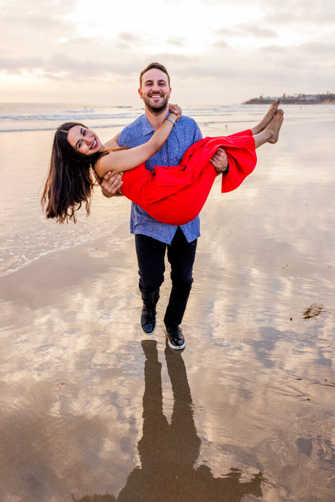 Pacific Beach Proposal Photographer: A Cross-Border Love Story at Crystal Pier san diego engagement photographer 3
